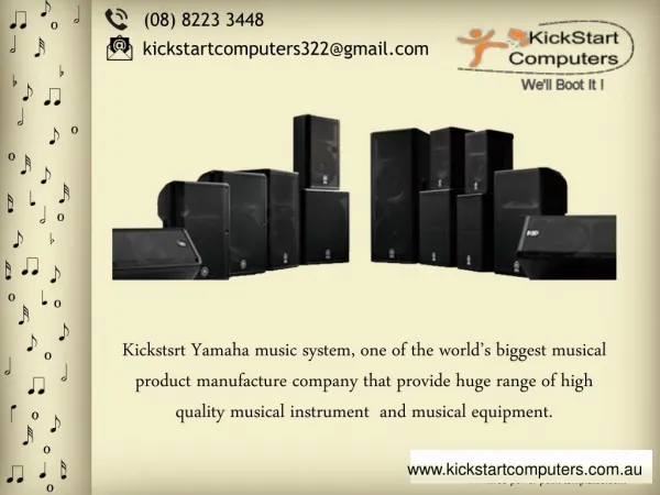 Many Features In One Yamaha Music System