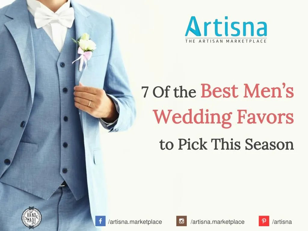 7 of the best men s wedding favors to pick this