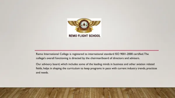 Best pilot training institute in Coimbatore | Remo
