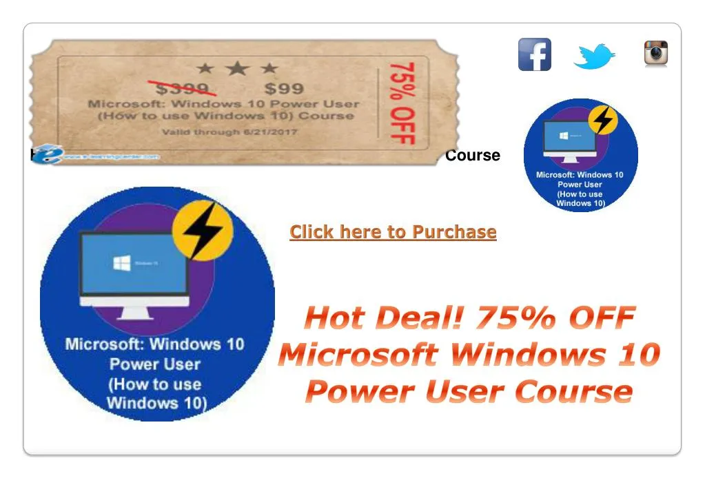 hot deal 75 off microsoft windows 10 power user