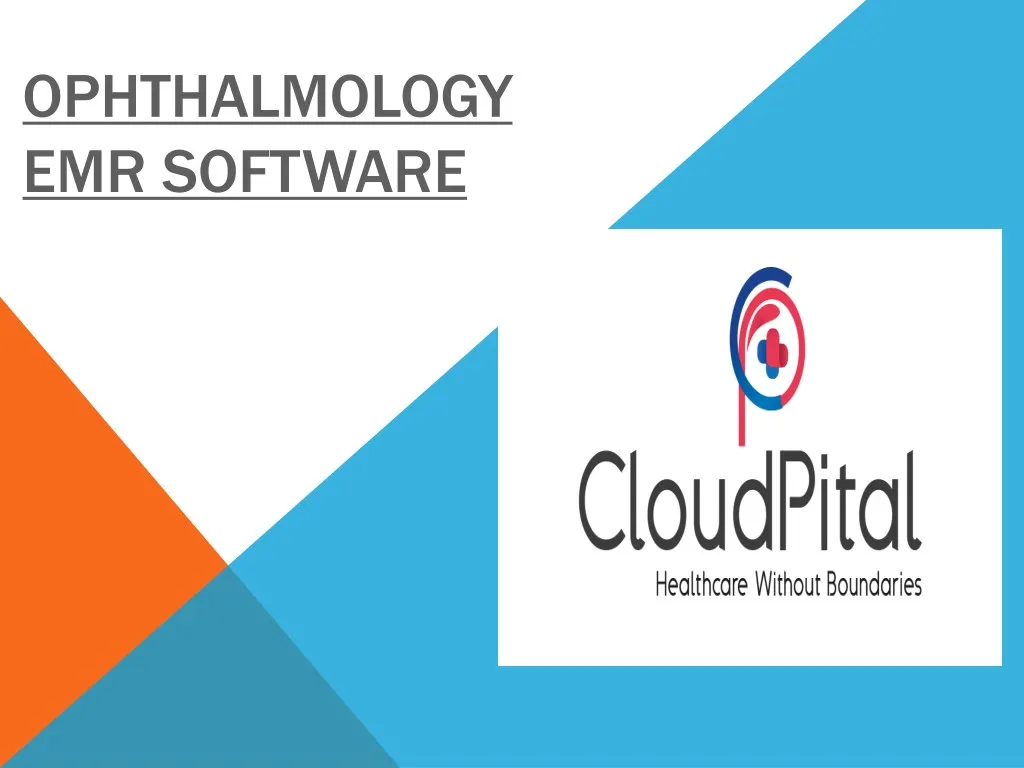 ophthalmology emr software