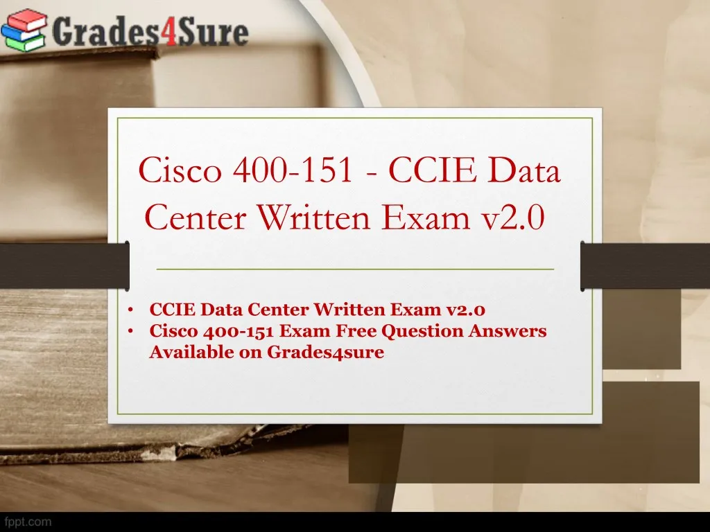 cisco 400 151 ccie data center written exam v2 0