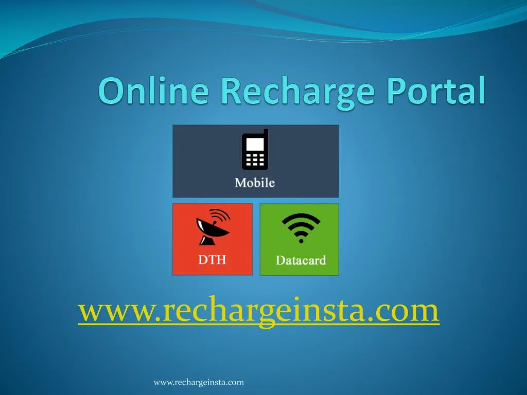 online recharge portal