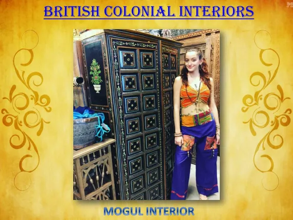 British Colonial Interiors