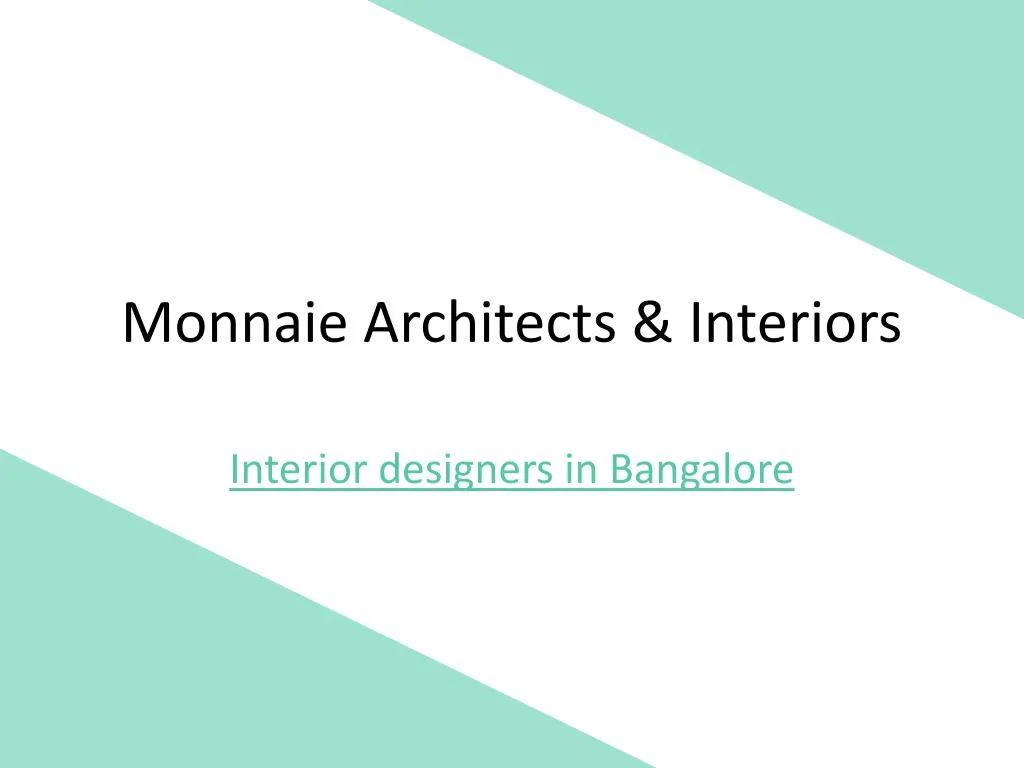 monnaie architects interiors