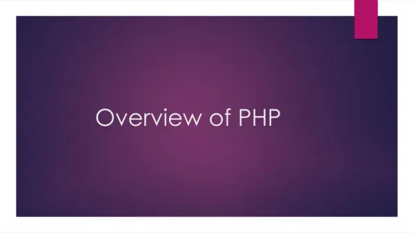 PHP TRAINING
