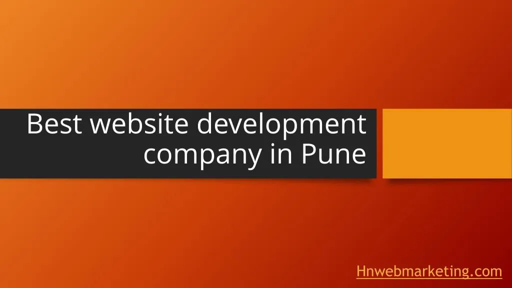 best website development company in pune