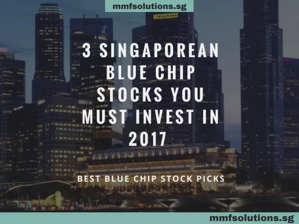 Singaporeans Blue Chip stocks