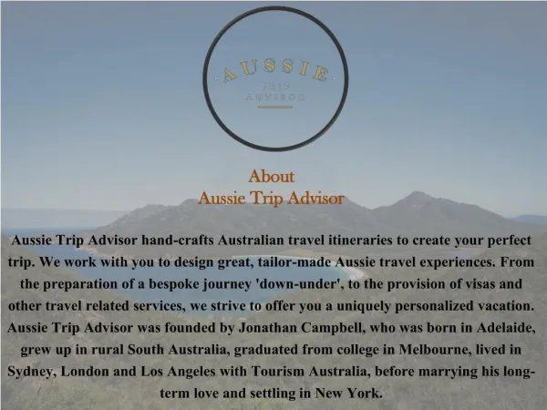 Travel Agents Australia | Aussie Trip Advisor
