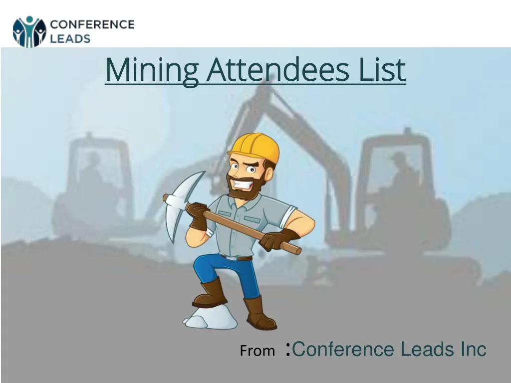 mining attendees list