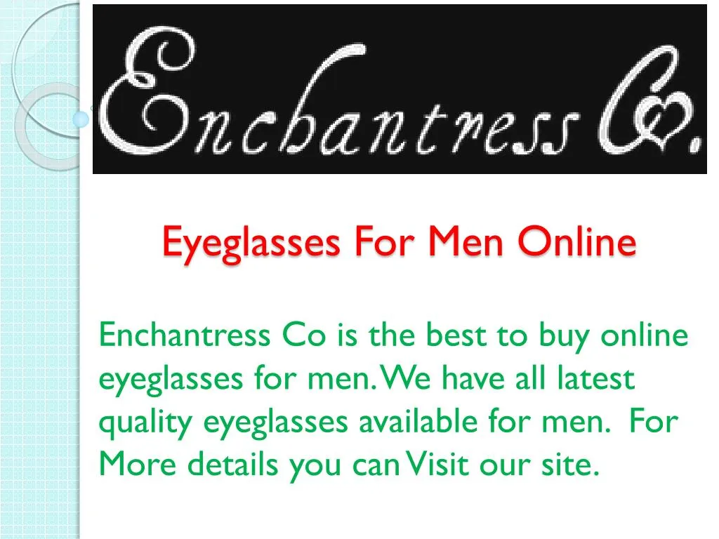 eyeglasses for men online