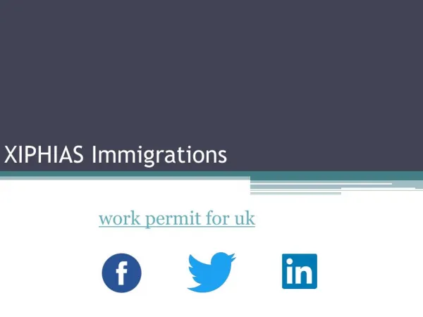 work permit for uk - xiphias