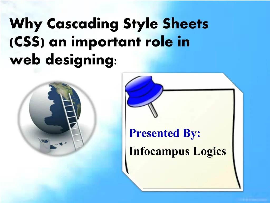 why cascading style sheets css an important role