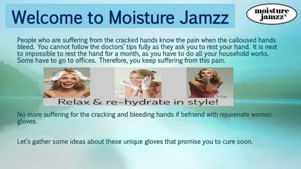 Know How the Rejuvenate Women Gloves are Effective - MoistureJamzz.com