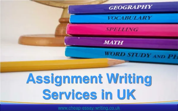 Assignment Writing Services in UK - Get Best Assignment Writing Help