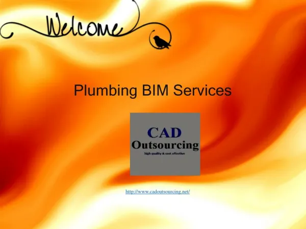 Plumbing BIM Services - Cad Outsourcing