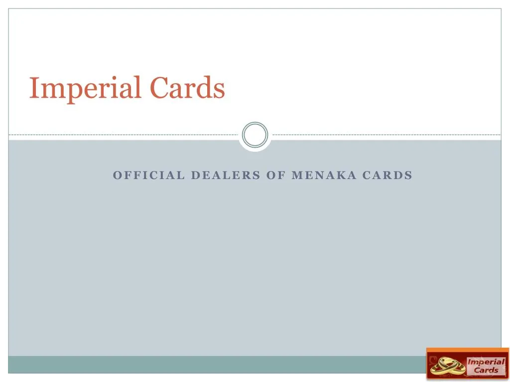 imperial cards