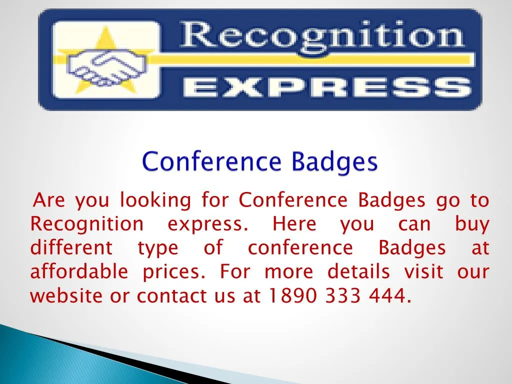 conference badges