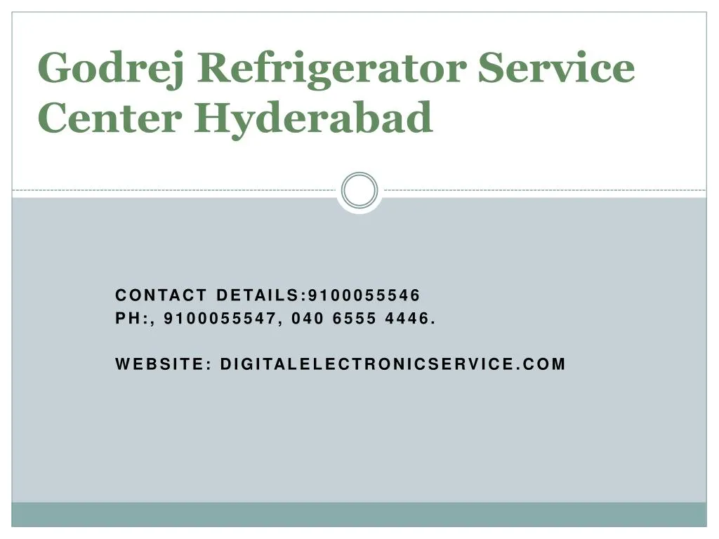 godrej refrigerator service center hyderabad