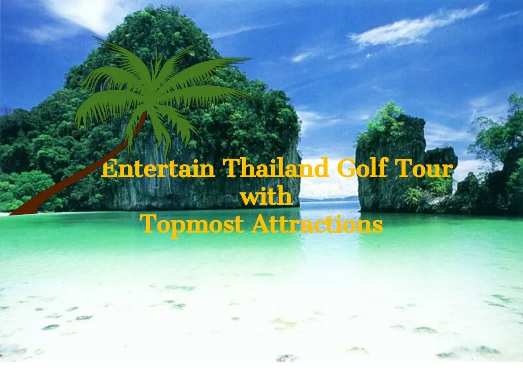 entertain thailand golf tour entertain thailand