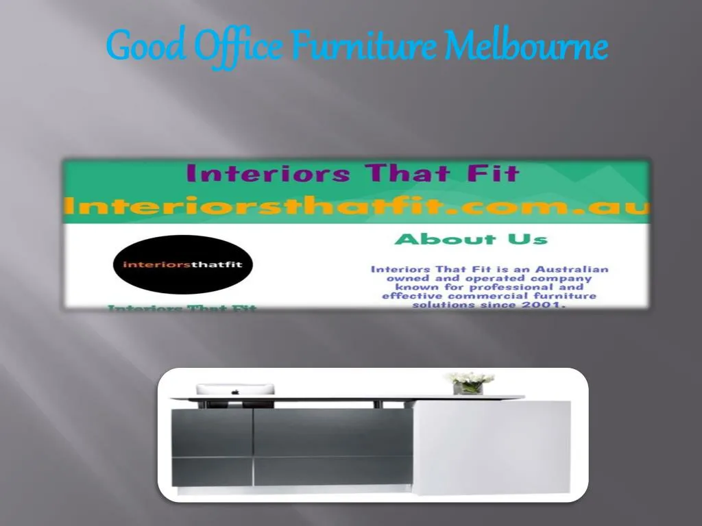 good office furniture melbourne