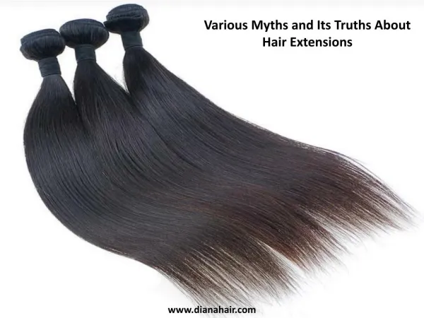 Various Myths and Its Truths About Hair Extensions