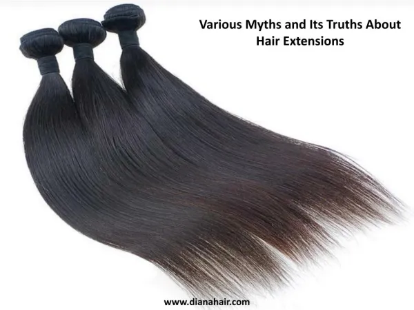 various myths and its truths about hair extensions