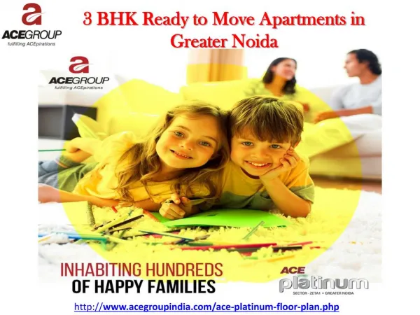 2 BHk Ready to Move Apartments in Greater Noida - Ace Group