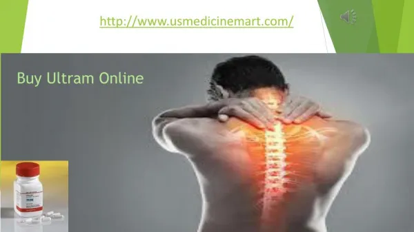 Say Bye to Joint Pain, Back Pain, Body Ache, Surgical Pain with Ultram(Tramadol) 250mg Tablets