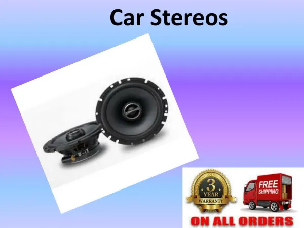 Car Stereos