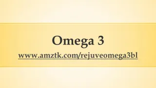 Fish Oil - slide 1