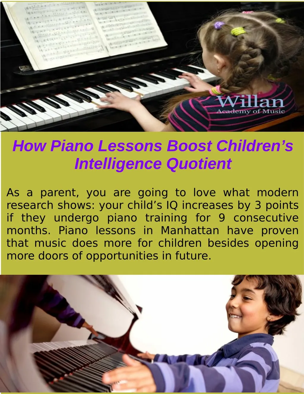 how piano lessons boost children s intelligence