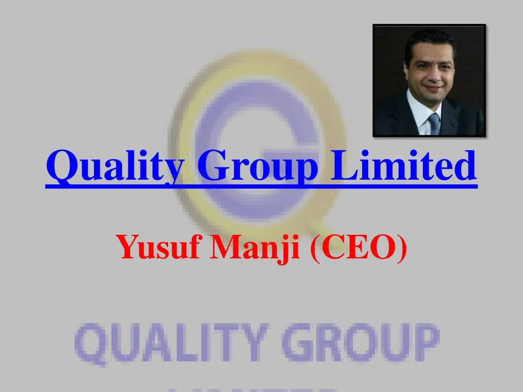 quality group limited