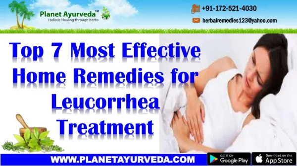 Top 7 Most Effective Home Remedies for Leucorrhea Treatment