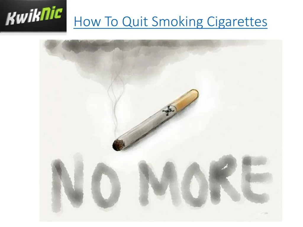 how to quit smoking cigarettes