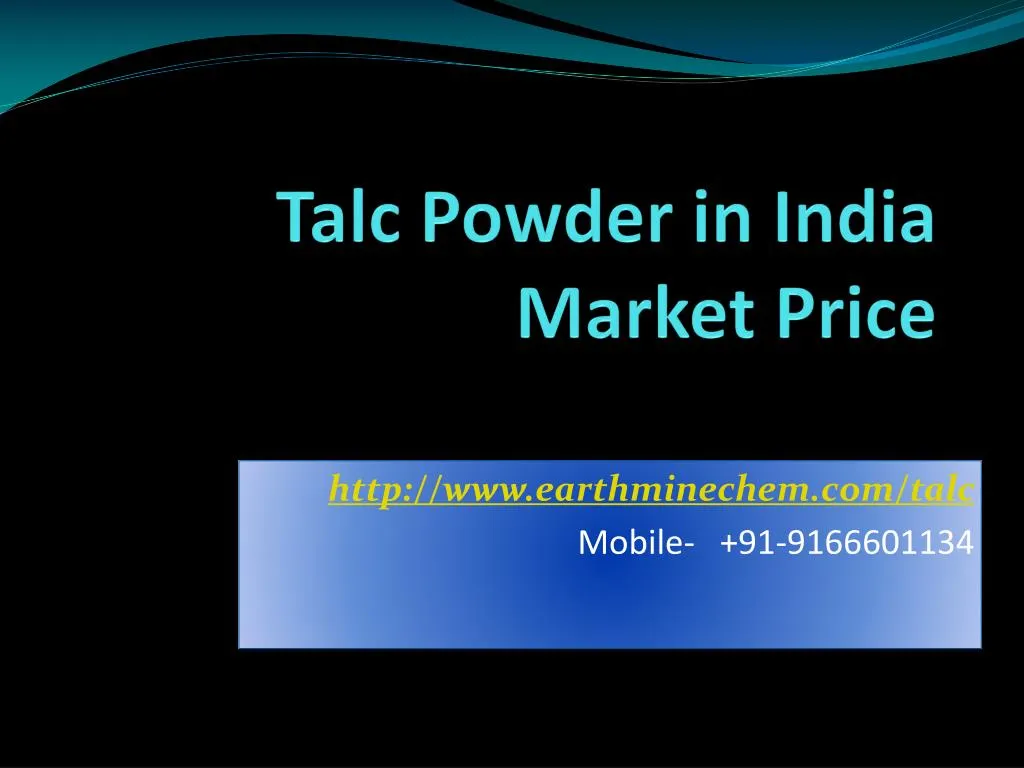 talc powder in india market price