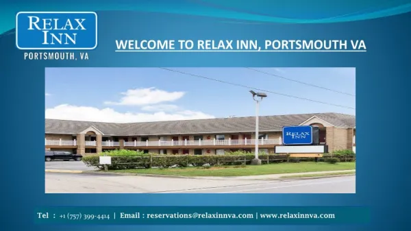 Hotel In Portsmouth VA - Relax Inn