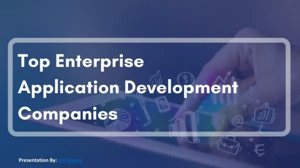 Top Enterprise Application Development Companies 2017