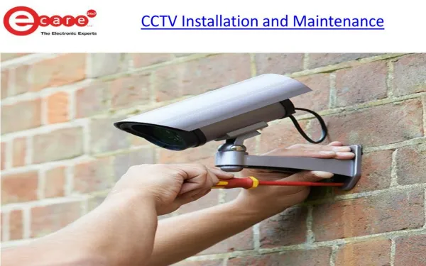 CCTV Camera installation Service in Whitefield