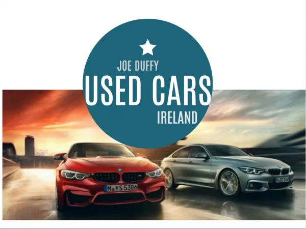 Ireland's Leading Supplier of New & Used Cars