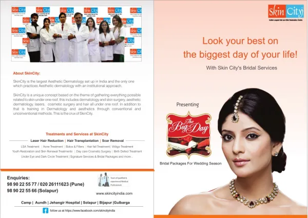 Bridal Services: Skin Lightening | Skin Renewal - Skin City