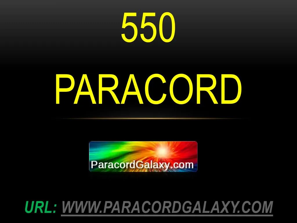 url www paracordgalaxy com