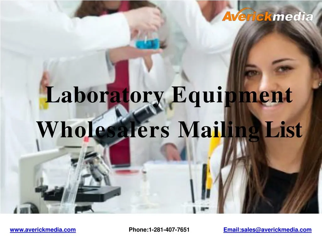 laboratory equipment wholesalers mailing list