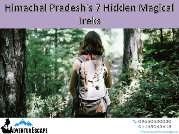 Himachal Pradesh's 7 Hidden Magical Treks