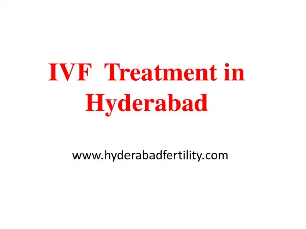 Affordable IVF Treatment in Hyderabad