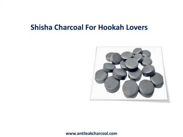 Shisha Charcoal For Hookah Lovers