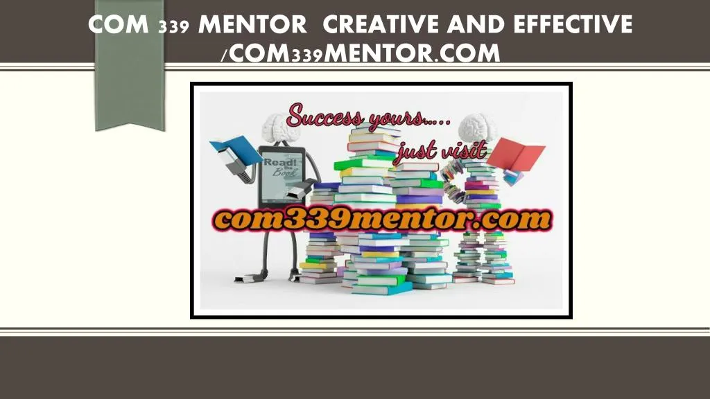 com 339 mentor creative and effective com339mentor com