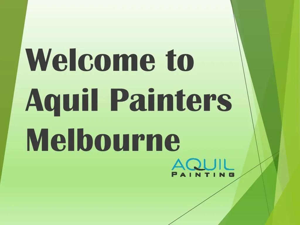 welcome to aquil painters melbourne