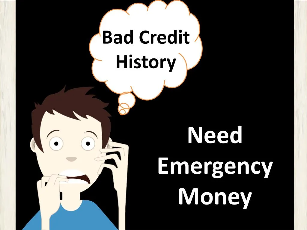 bad credit history