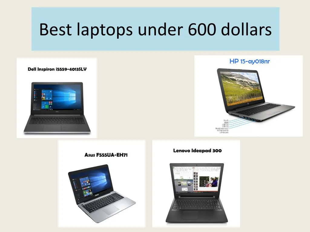 best laptops under 600 dollars
